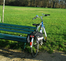 Bicycle-Spiderflex horneless Seat - Bois du Boulogne Paris-France-Michael