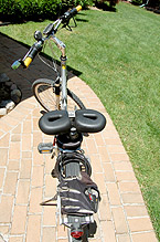 Giant Sedona DS Bicycle-Back top view with Spiderflex Saddle-Alfredo