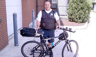 Chicago Police-Bike Patrol-Noseless Saddle-Sgt. Allen Cain