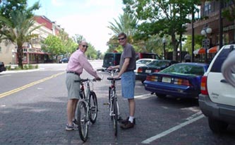 Fred & Dave - Spiderflex - Bicycle Seat - California - Florida