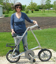 Liza's Bicycle - Spiderflex ergonomic seat