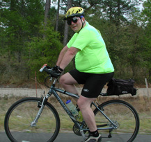 Greg does 50-80 miles per week with his Spiderflex Saddle as well as Century Rides of 100 miles.